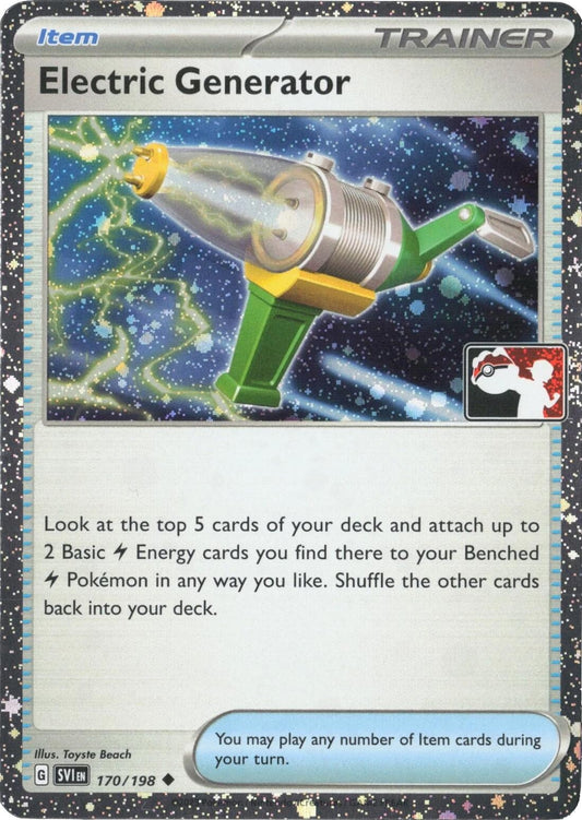 Image for Electric Generator - 170/198 (Cosmos Holo) (170/198) (Prize Pack Series Cards) - Pokemon