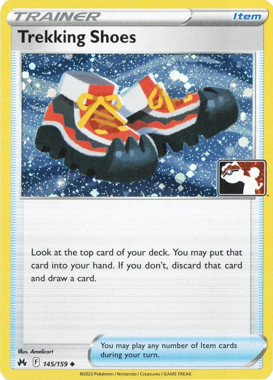 Image for Trekking Shoes - 145/159 (Cosmos Holo) (145/159) (Prize Pack Series Cards) - Pokemon