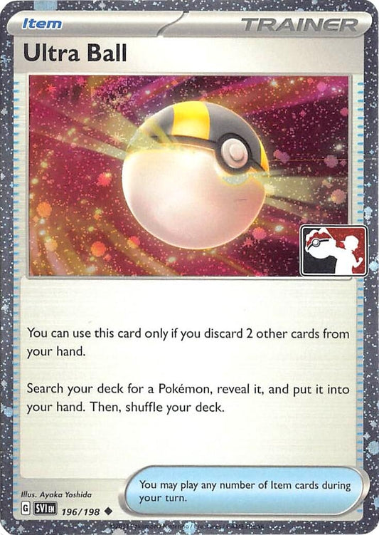 Image for Ultra Ball - 196/198 (Cosmos Holo) (196/198) (Prize Pack Series Cards) - Pokemon