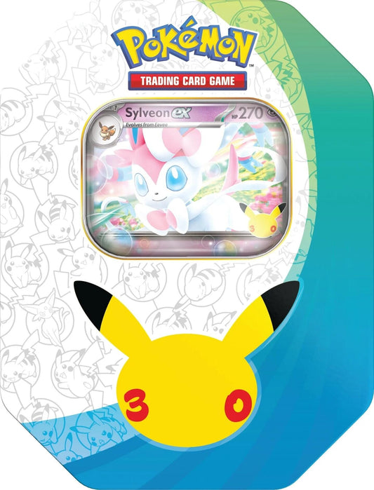 Image for 30th Celebration Tin [Sylveon ex] - Pokemon