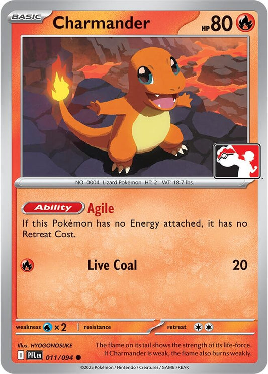 Image for Charmander (011/094) (Prize Pack Series Cards) - Pokemon