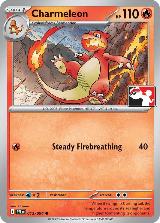 Image for Charmeleon (012/094) (Prize Pack Series Cards) - Pokemon