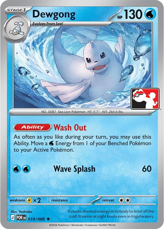 Image for Dewgong (019/088) (Prize Pack Series Cards) - Pokemon