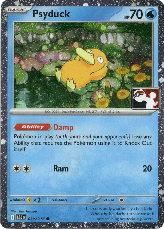 Image for Psyduck - 039/217 (Cosmos Holo) (039/217) (Prize Pack Series Cards) - Pokemon