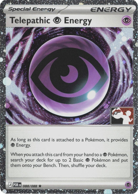 Image for Telepathic Psychic Energy - 088/088 (Cosmos Holo) (088/088) (Prize Pack Series Cards) - Pokemon