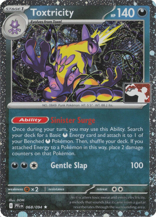 Image for Toxtricity - 068/094 (Cosmos Holo) (068/094) (Prize Pack Series Cards) - Pokemon
