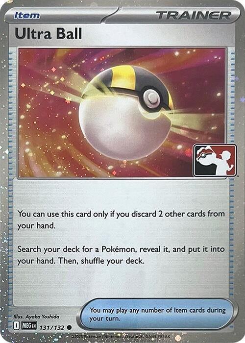 Image for Ultra Ball - 131/132 (Cosmos Holo) (131/132) (Prize Pack Series Cards) - Pokemon