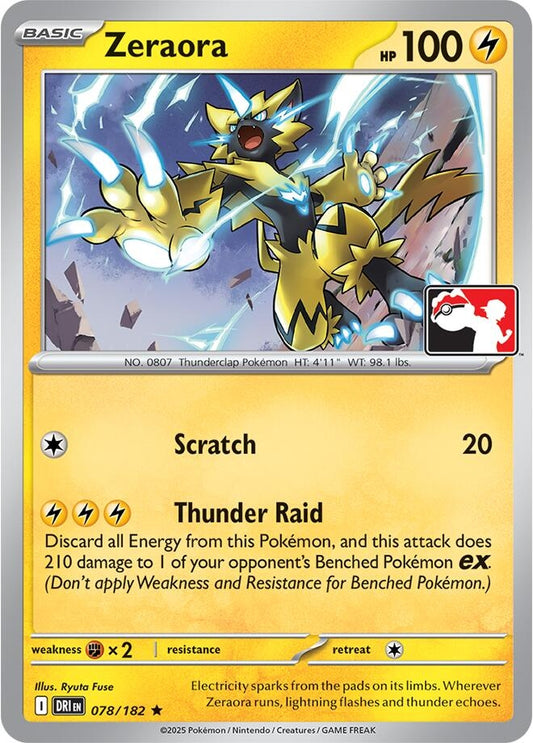 Image for Zeraora (078/182) (Prize Pack Series Cards) - Pokemon