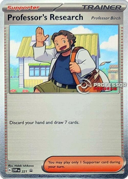 Image for Professor's Research [Professor Birch] - 221 (221) (Professor Program Promos) (PPP) - Pokemon
