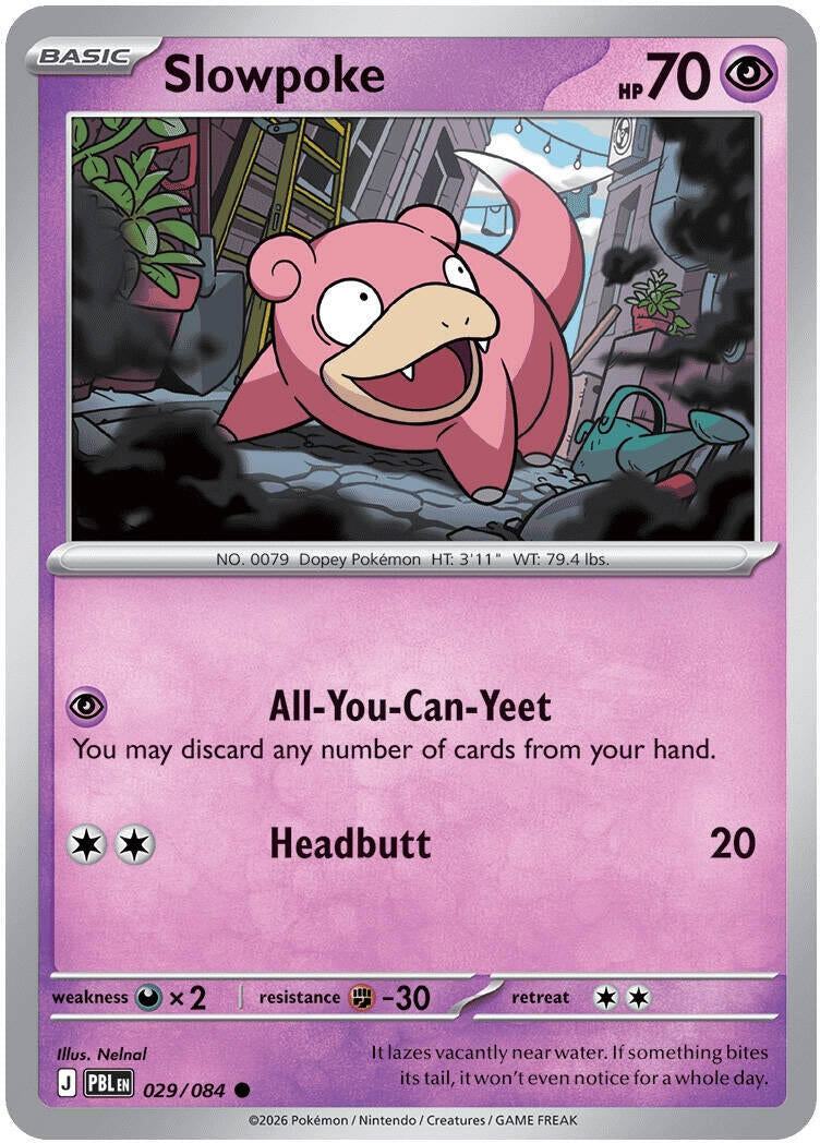 Slowpoke (029/084) (ME05: Pitch Black) (ME05)