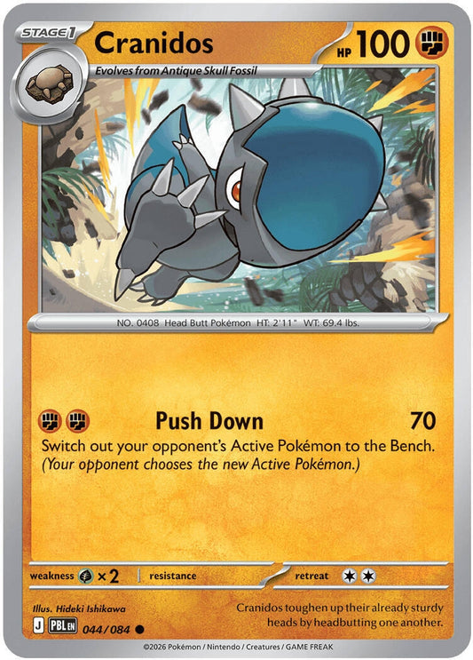 Cranidos (044/084) (ME05: Pitch Black) (ME05)