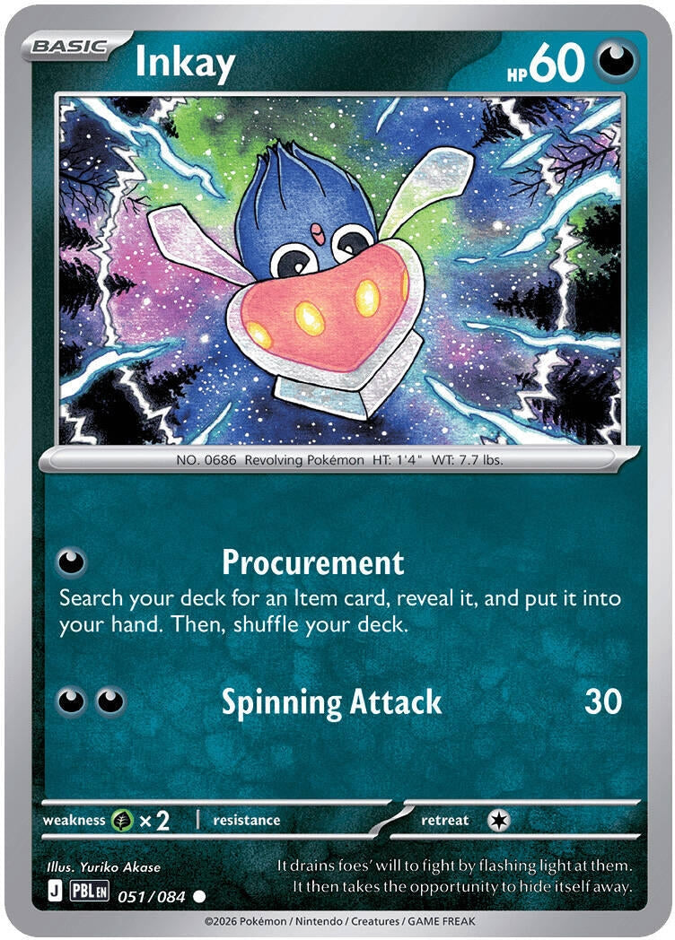 Inkay (051/084) (ME05: Pitch Black) (ME05)