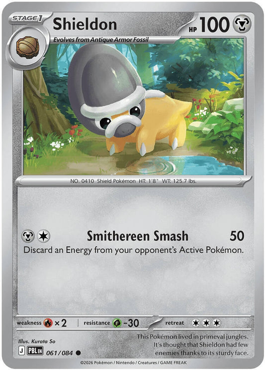 Shieldon (061/084) (ME05: Pitch Black) (ME05)