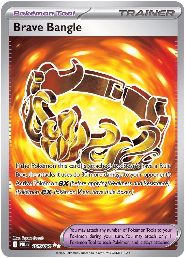 Brave Bangle (104/084) (ME05: Pitch Black) (ME05)