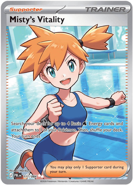 Misty's Vitality (111/084) (ME05: Pitch Black) (ME05)