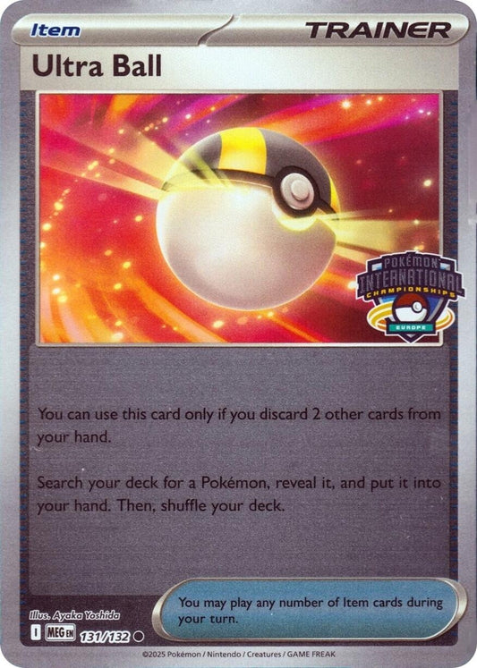 Image for Ultra Ball - European International Championship (131/132) (League & Championship Cards) (PR) - Pokemon