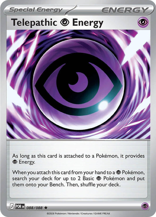Image for Telepathic Psychic Energy - 088/088 (Non-Holo) (088/088) (Deck Exclusives) (PR) - Pokemon