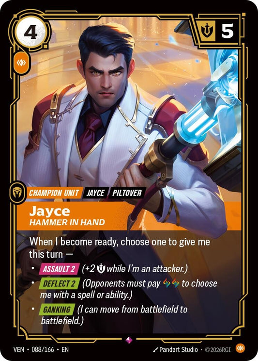 Image for Jayce, Hammer in Hand (088/166) (Vendetta) (VEN) - Riftbound: League of Legends Trading Card Game