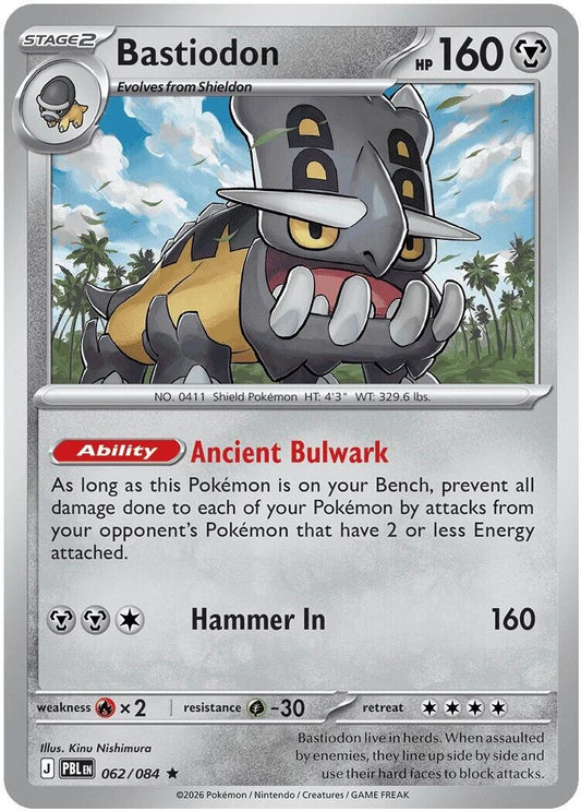 Image for Bastiodon (062/084) (Deck Exclusives) (PR) - Pokemon