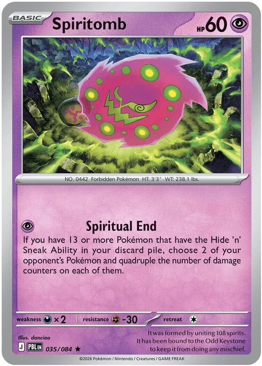 Image for Spiritomb (035/084) (Deck Exclusives) (PR) - Pokemon