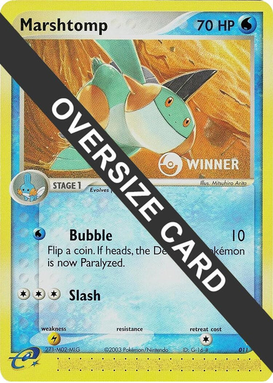 Image for Marshtomp - 011 (e-League) [Winner] (011) (Jumbo Cards) (PR) - Pokemon