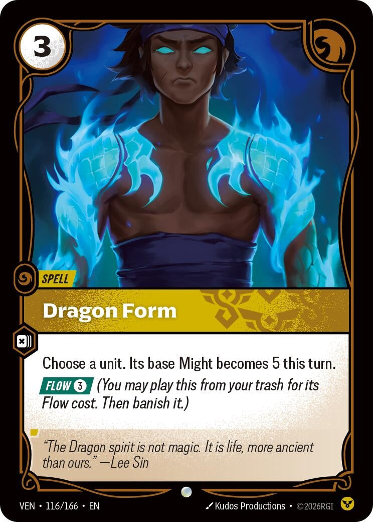 Dragon Form (116/166) (Vendetta) (VEN)