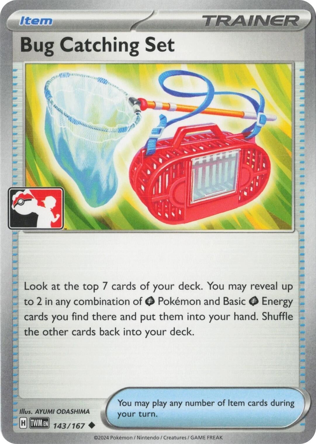 Image for Bug Catching Set - 143/167 (Left Stamp) (143/167) (Prize Pack Series Cards) - Pokemon