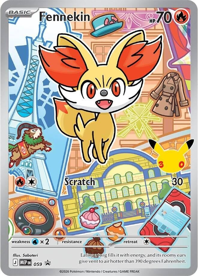 Image for Fennekin -  059 (059) (First Partner Collection 2026) - Pokemon