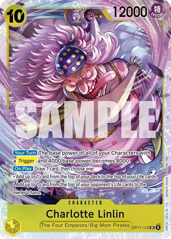 Charlotte Linlin (112) (OP17-112) (The World's Strongest Warriors) (OP17)