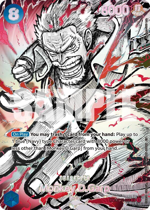 Monkey.D.Garp (OP12-056) (SP) (OP12-056) (The World's Strongest Warriors) (OP17)