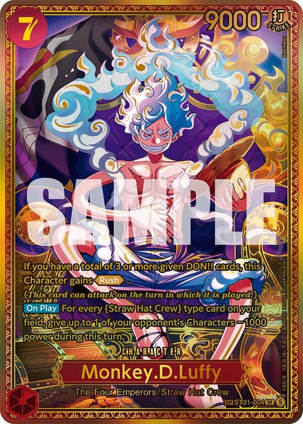 Monkey.D.Luffy (ST31-004) (SP) (ST31-004) (The World's Strongest Warriors) (OP17)