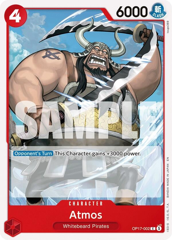 Atmos (OP17-002) (The World's Strongest Warriors) (OP17)