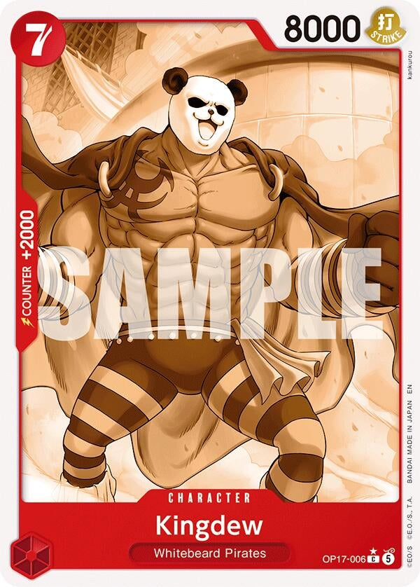 Kingdew (Pandaman Art) (OP17-006) (The World's Strongest Warriors) (OP17)