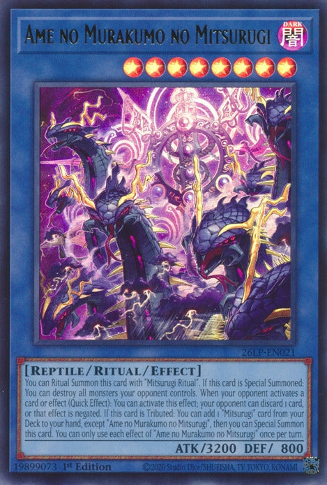 Image for Ame no Murakumo no Mitsurugi (26LP-EN021) (Limited Pack World Championship 2026) (26LP) - YuGiOh