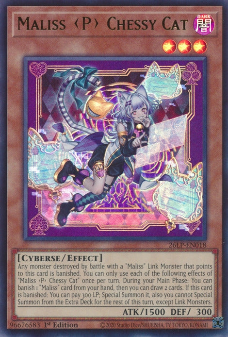 Image for Maliss P Chessy Cat (26LP-EN018) (Limited Pack World Championship 2026) (26LP) - YuGiOh