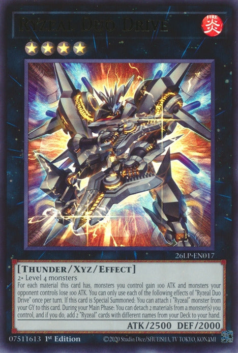 Image for Ryzeal Duo Drive (26LP-EN017) (Limited Pack World Championship 2026) (26LP) - YuGiOh