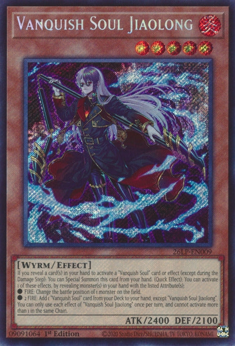Image for Vanquish Soul Jiaolong (Secret Rare) (26LP-EN009) (Limited Pack World Championship 2026) (26LP) - YuGiOh