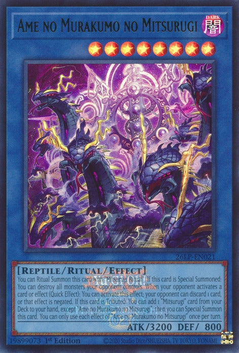 Image for Ame no Murakumo no Mitsurugi (Emblazoned) (26LP-EN021) (Limited Pack World Championship 2026) (26LP) - YuGiOh