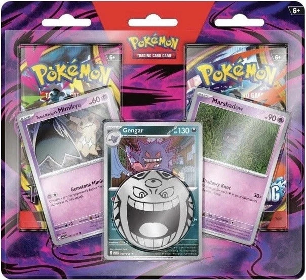 Image for Enhanced 2-Pack Blister Pack [Gengar, Marshadow, Team Rocket's Mimikyu] - Pokemon