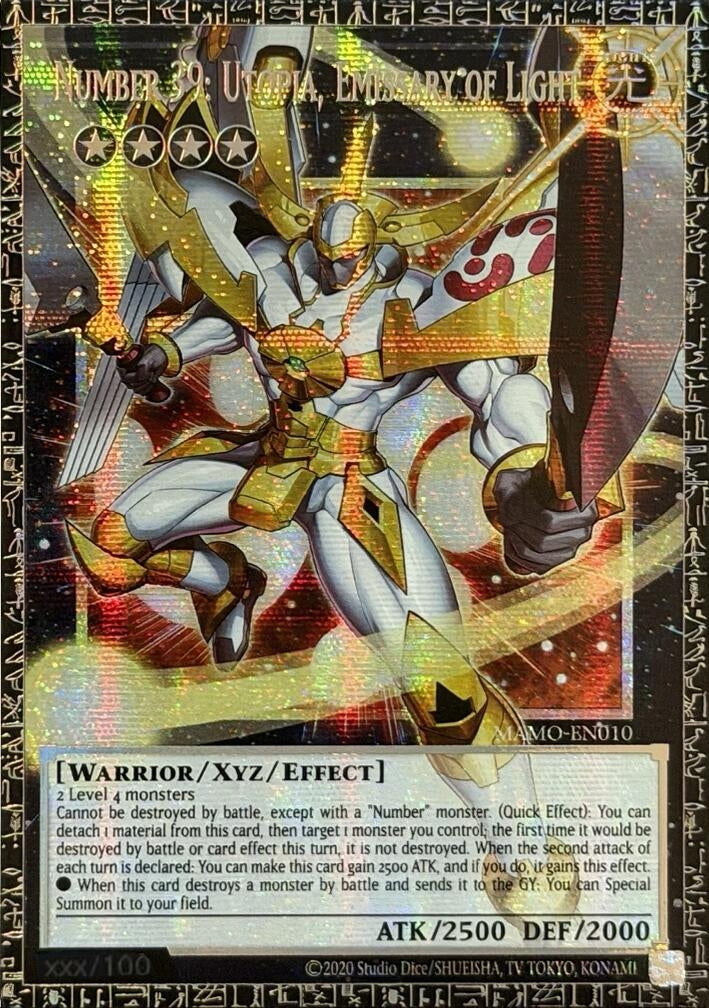 Number 39: Utopia, Emissary of Light (GMR) (MAMO-EN010) (Magnificent Monsters) (MAMO)