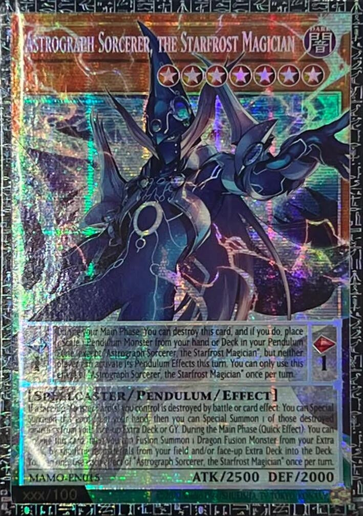 Astrograph Sorcerer, the Starfrost Magician (GMR) (MAMO-EN015) (Magnificent Monsters) (MAMO)
