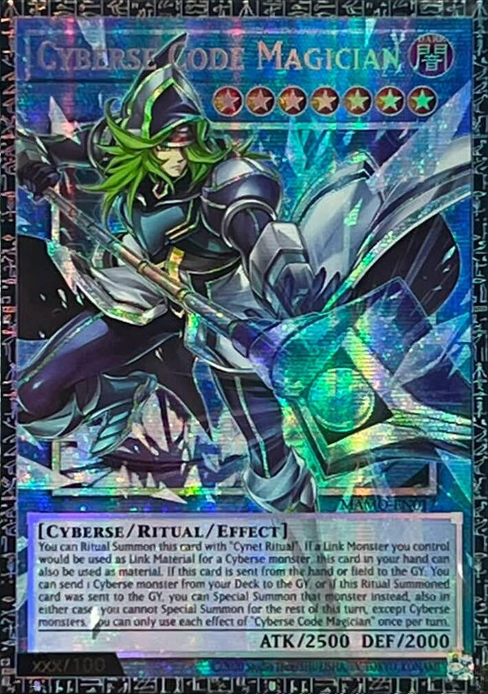 Cyberse Code Magician (GMR) (MAMO-EN017) (Magnificent Monsters) (MAMO)