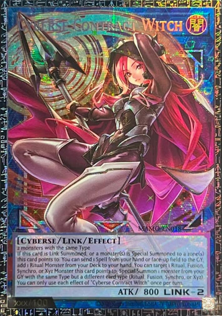 Cyberse Contract Witch (GMR) (MAMO-EN018) (Magnificent Monsters) (MAMO)