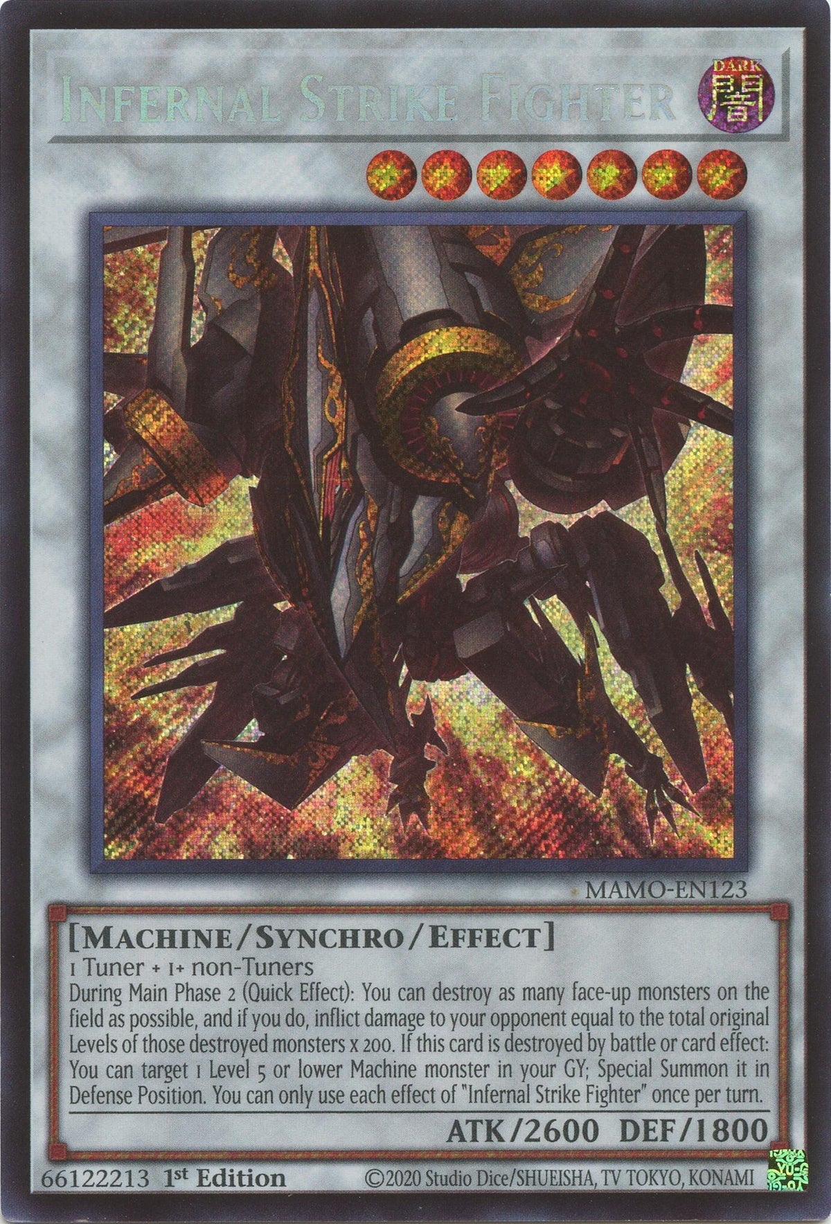 Infernal Strike Fighter (MAMO-EN123) (Magnificent Monsters) (MAMO)