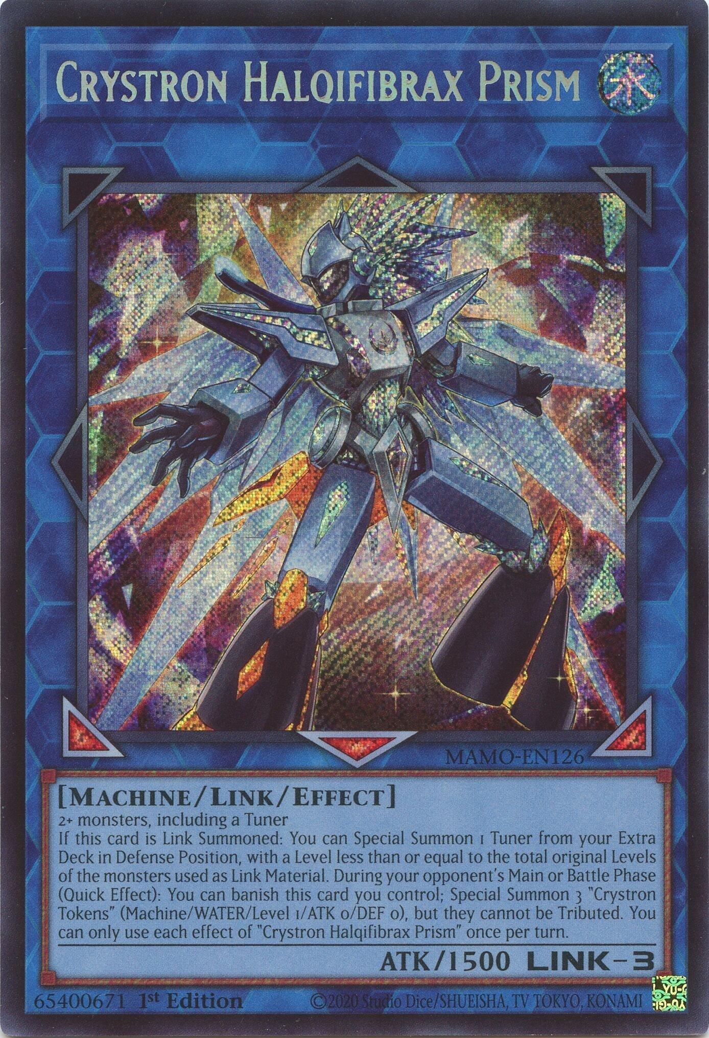 Crystron Halqifibrax Prism (MAMO-EN126) (Magnificent Monsters) (MAMO)