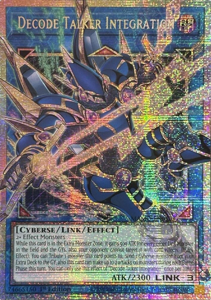 Decode Talker Integration (Starlight Rare) (Extended Art) (MAMO-EN016) (Magnificent Monsters) (MAMO)