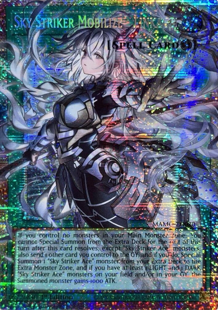 Sky Striker Mobilize - Linkage! (Starlight Rare) (MAMO-EN020) (Magnificent Monsters) (MAMO)