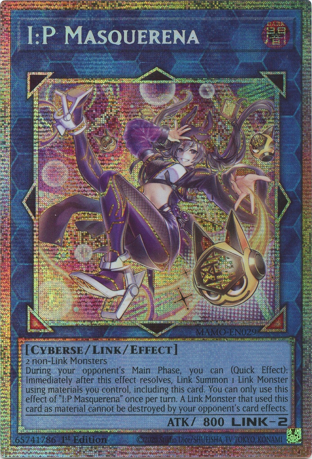 I:P Masquerena (Starlight Rare) (MAMO-EN029) (Magnificent Monsters) (MAMO)