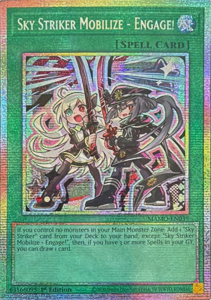 Sky Striker Mobilize - Engage! (Starlight Rare) (MAMO-EN039) (Magnificent Monsters) (MAMO)