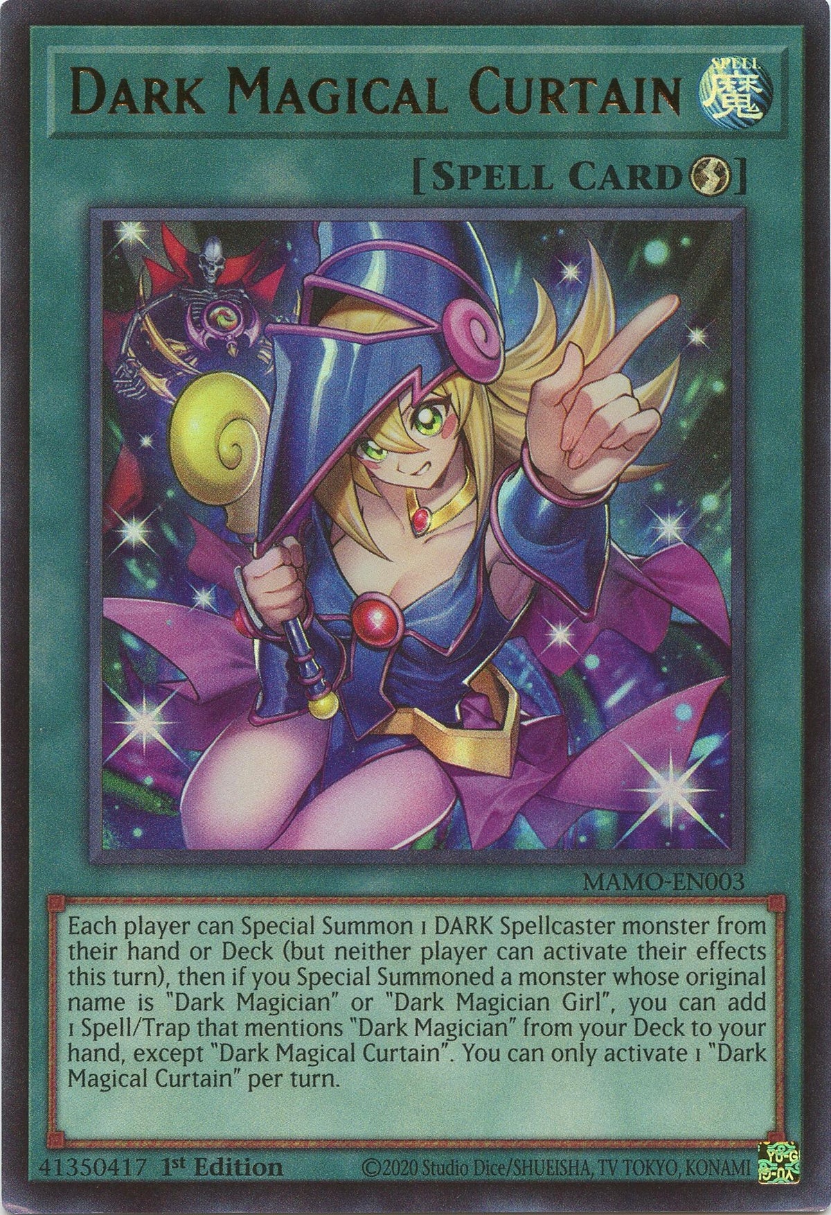 Dark Magical Curtain (MAMO-EN003) (Magnificent Monsters) (MAMO)